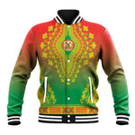Personalized Afro Burkina Faso Baseball Jacket African Dashiki Style - African Pride