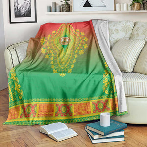 Afro Burkina Faso Blanket African Dashiki Style - African Pride