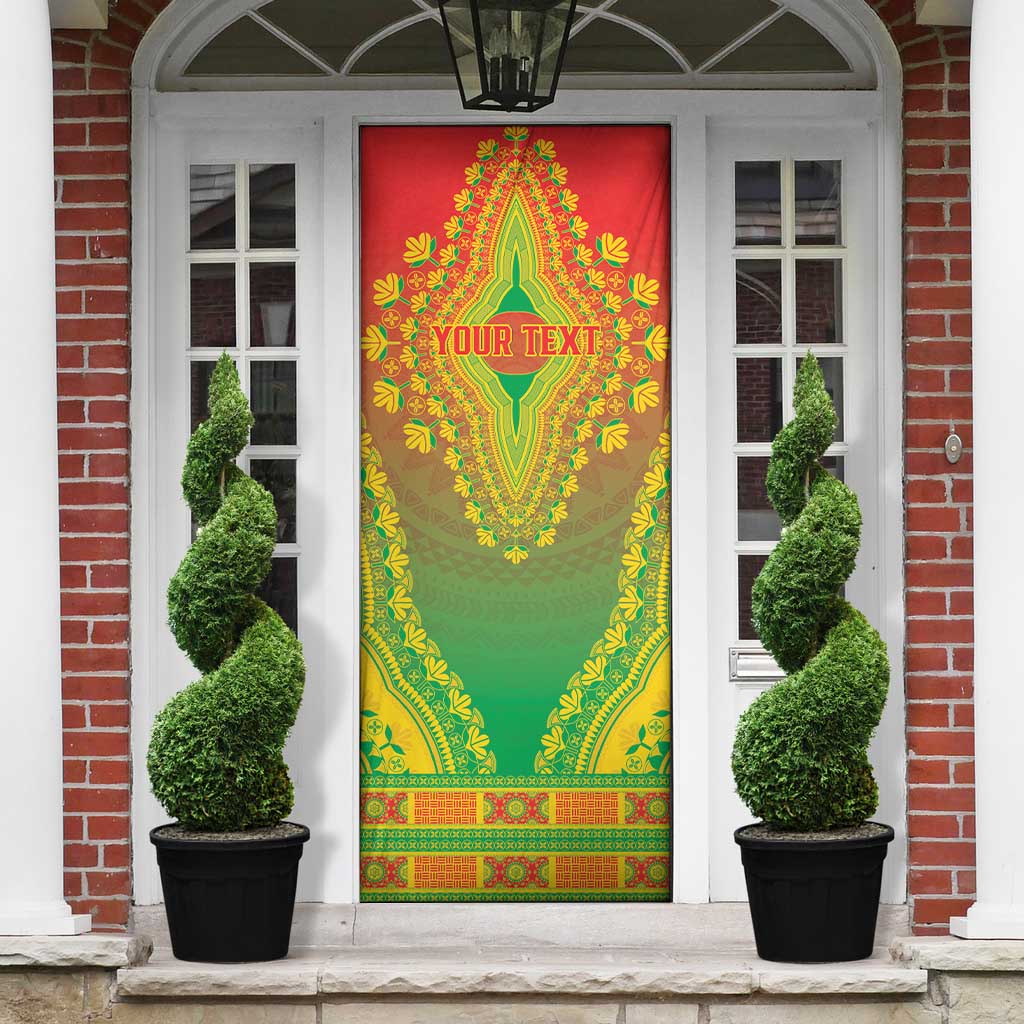 Personalized Burkina Faso African Dashiki Door Cover