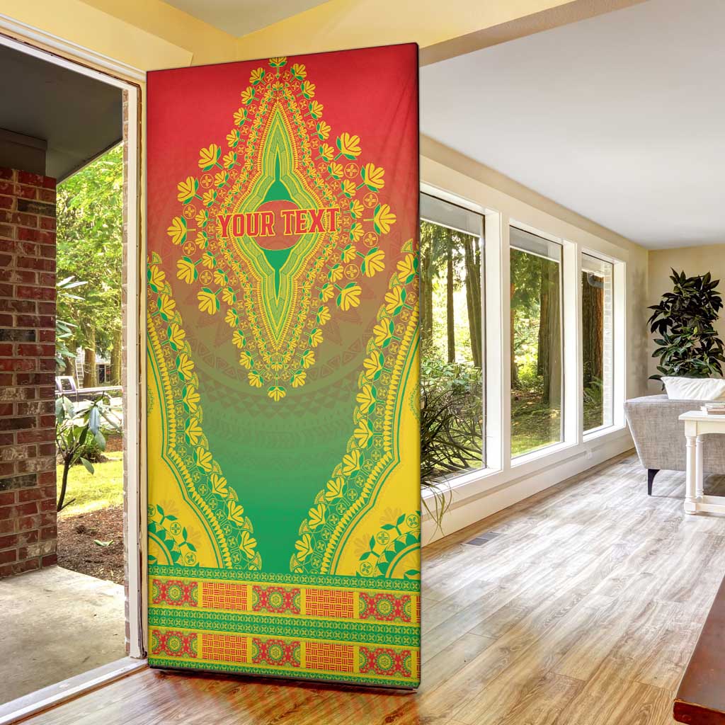 Personalized Burkina Faso African Dashiki Door Cover