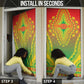 Personalized Burkina Faso African Dashiki Door Cover