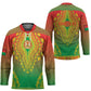 Personalized Burkina Faso African Dashiki Hockey Jersey