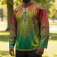 Personalized Burkina Faso African Dashiki Hockey Jersey