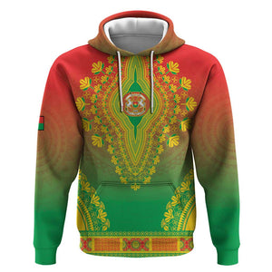 Personalized Afro Burkina Faso Hoodie African Dashiki Style - African Pride