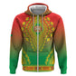 Personalized Afro Burkina Faso Hoodie African Dashiki Style - African Pride