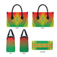 Burkina Faso African Dashiki Leather Bag