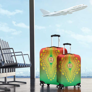 Afro Burkina Faso Luggage Cover African Dashiki Style - African Pride