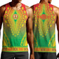 Personalized Afro Burkina Faso Men Tank Top African Dashiki Style - African Pride