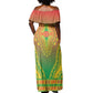 Personalized Afro Burkina Faso Off Shoulder Maxi Dress African Dashiki Style - African Pride