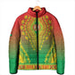 Personalized Burkina Faso African Dashiki Padded Jacket