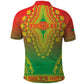 Personalized Afro Burkina Faso Polo Shirt African Dashiki Style - African Pride