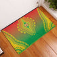 Afro Burkina Faso Rubber Doormat African Dashiki Style - African Pride