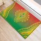 Afro Burkina Faso Rubber Doormat African Dashiki Style - African Pride