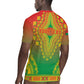 Personalized Afro Burkina Faso Rugby Jersey African Dashiki Style - African Pride