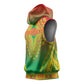 Personalized Afro Burkina Faso Sleeveless Hoodie African Dashiki Style - African Pride