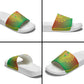 Burkina Faso African Dashiki Slide Sandals