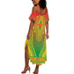 Personalized Afro Burkina Faso Summer Maxi Dress African Dashiki Style - African Pride