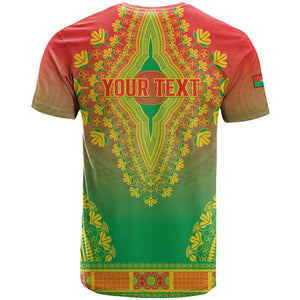 Personalized Afro Burkina Faso T shirt African Dashiki Style - African Pride