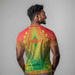Personalized Afro Burkina Faso T shirt African Dashiki Style - African Pride