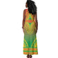 Personalized Afro Burkina Faso Tank Maxi Dress African Dashiki Style - African Pride