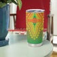 Personalized Afro Burkina Faso Tumbler Cup African Dashiki Style - African Pride