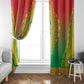 Afro Burkina Faso Window Curtain African Dashiki Style - African Pride