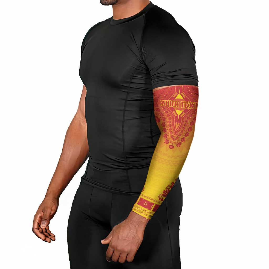 Personalized Cameroon African Dashiki Arm Sleeves