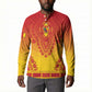 Personalized Cameroon African Dashiki Button Sweatshirt