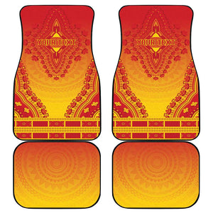 Personalized Afro Cameroon Car Mats African Dashiki Style - African Pride