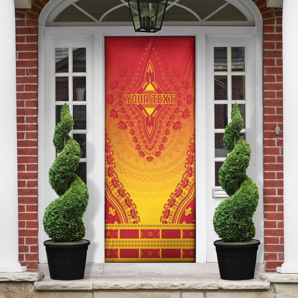 Personalized Cameroon African Dashiki Door Cover