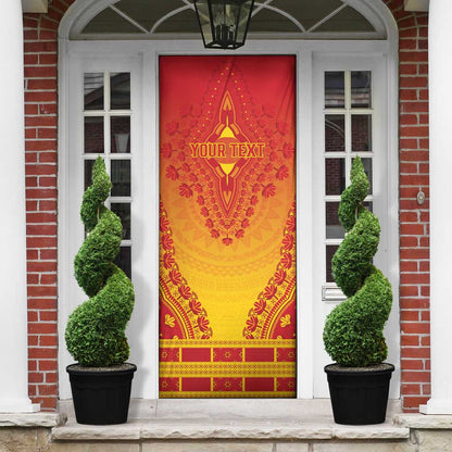 Personalized Cameroon African Dashiki Door Cover