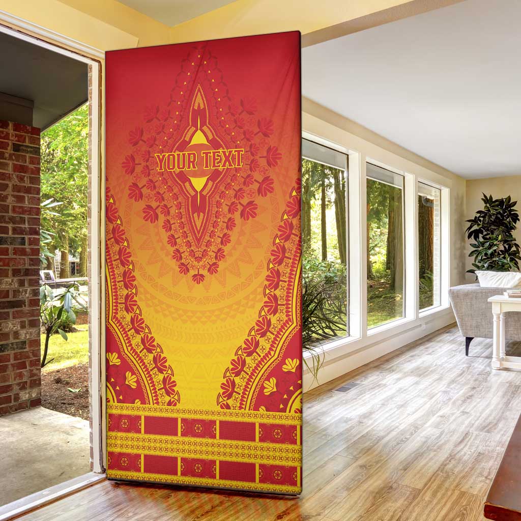 Personalized Cameroon African Dashiki Door Cover