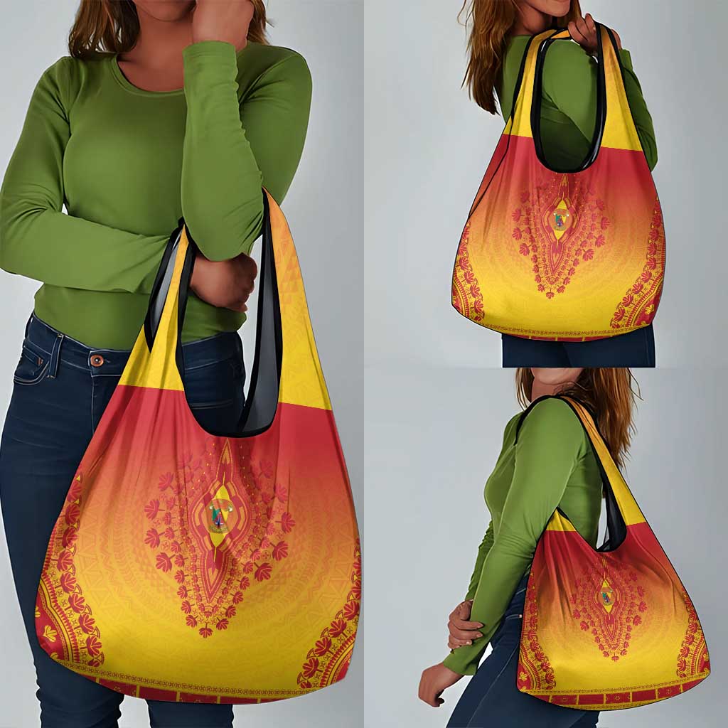 Afro Cameroon Grocery Bag African Dashiki Style - African Pride