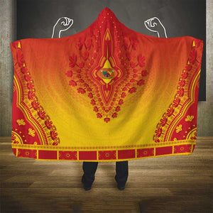 Afro Cameroon Hooded Blanket African Dashiki Style - African Pride