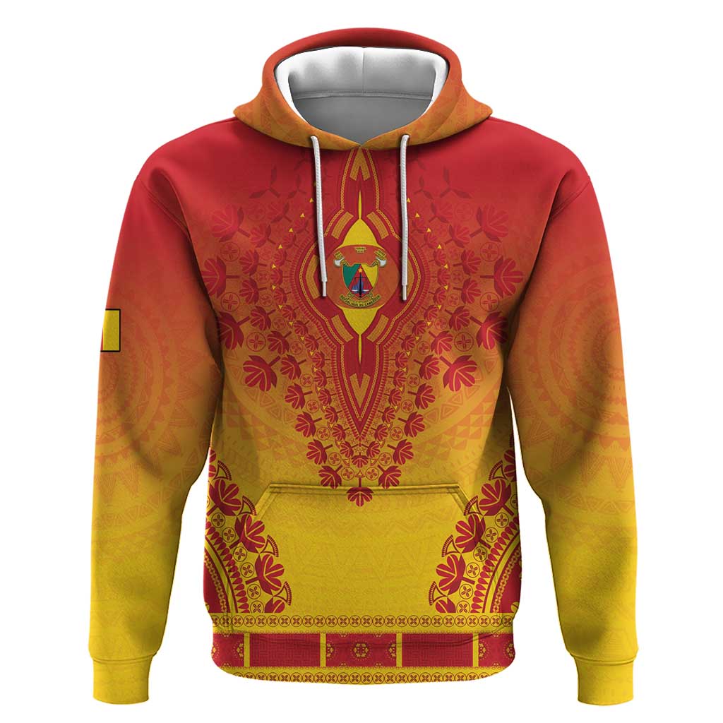 Personalized Afro Cameroon Hoodie African Dashiki Style - African Pride