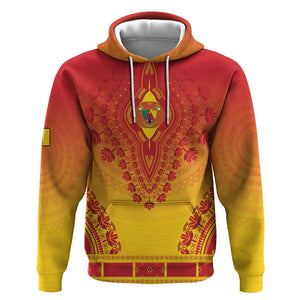 Personalized Afro Cameroon Hoodie African Dashiki Style - African Pride
