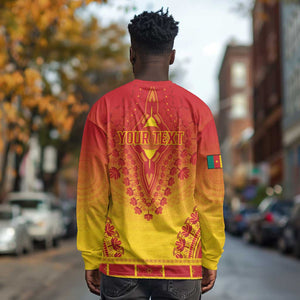 Personalized Afro Cameroon Long Sleeve Shirt African Dashiki Style - African Pride