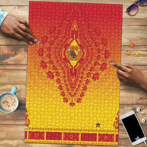Cameroon African Dashiki Puzzle