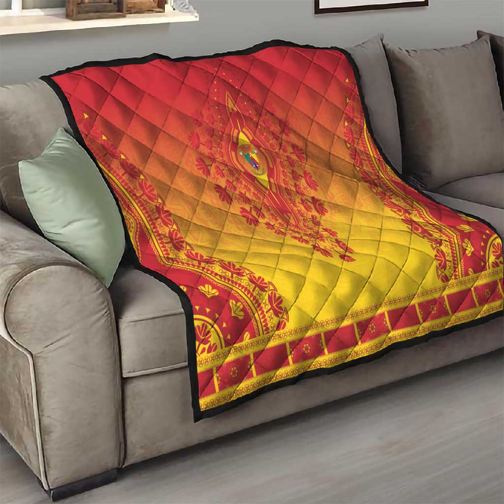 Afro Cameroon Quilt African Dashiki Style - African Pride