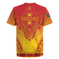 Personalized Afro Cameroon Rugby Jersey African Dashiki Style - African Pride