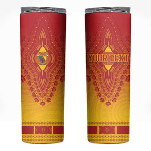 Personalized Afro Cameroon Skinny Tumbler African Dashiki Style - African Pride
