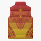 Personalized Cameroon African Dashiki Sleeveless Puffer Jacket