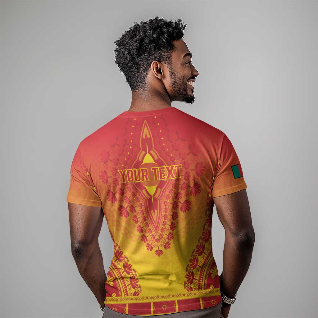 Personalized Afro Cameroon T shirt African Dashiki Style - African Pride