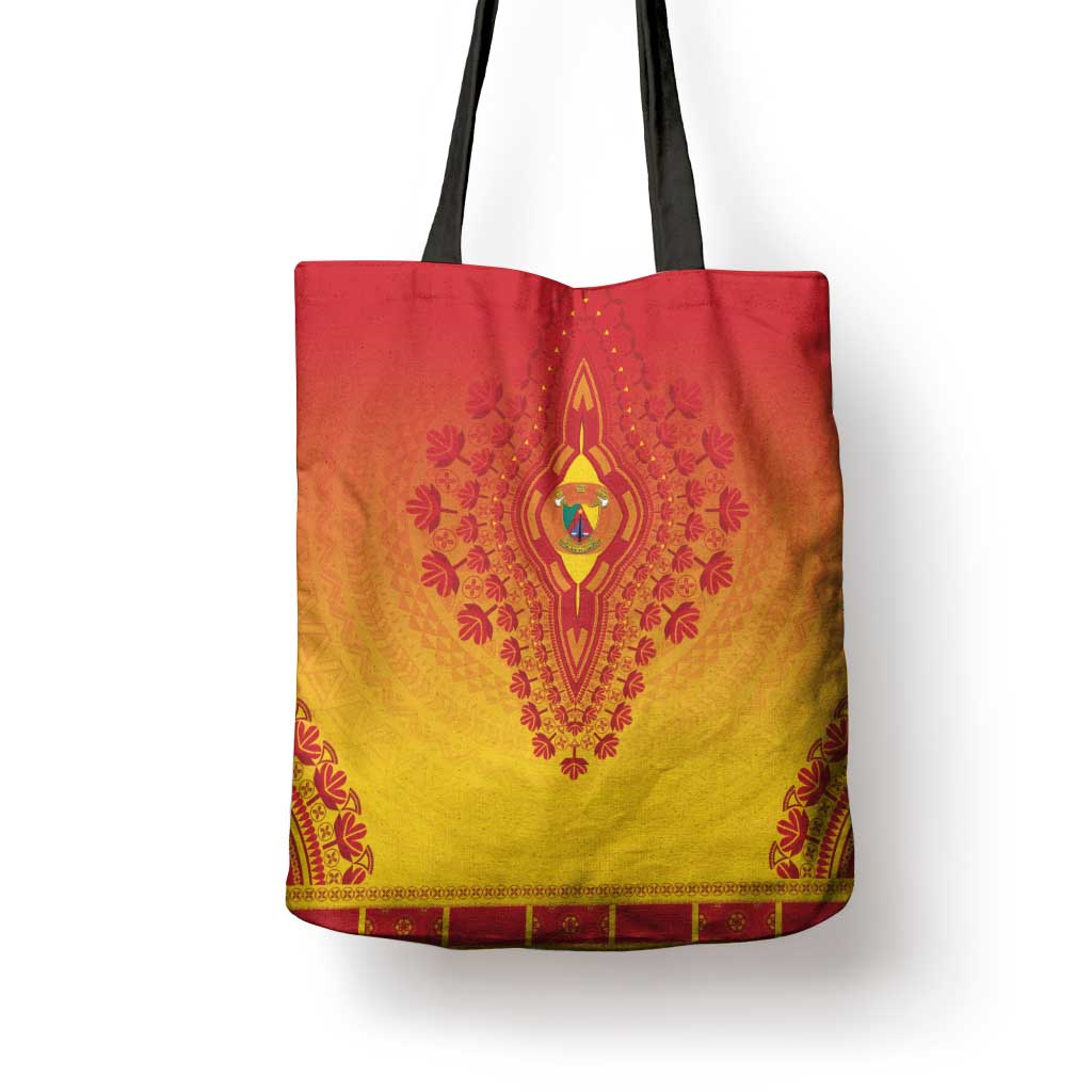 Cameroon African Dashiki Tote Bag
