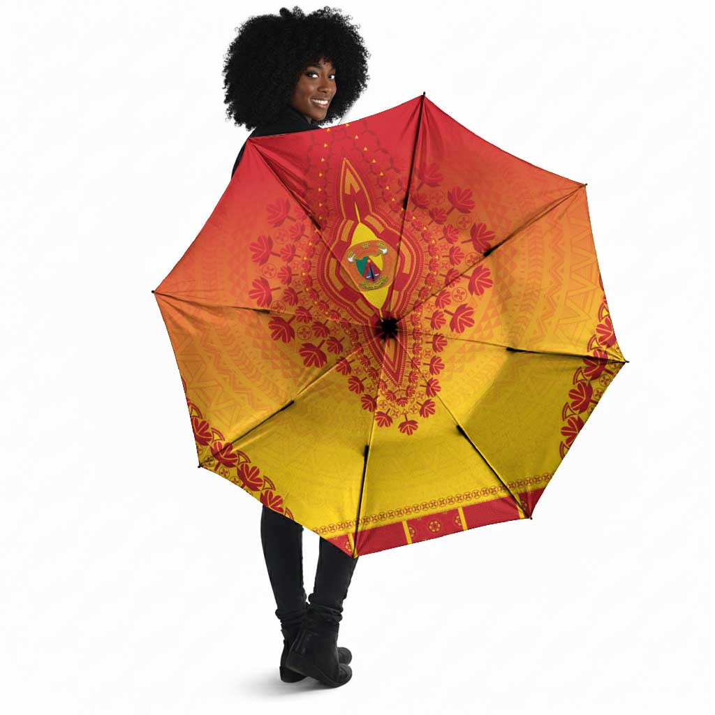 Cameroon African Dashiki Umbrella