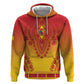 Personalized Afro Cameroon Zip Hoodie African Dashiki Style - African Pride