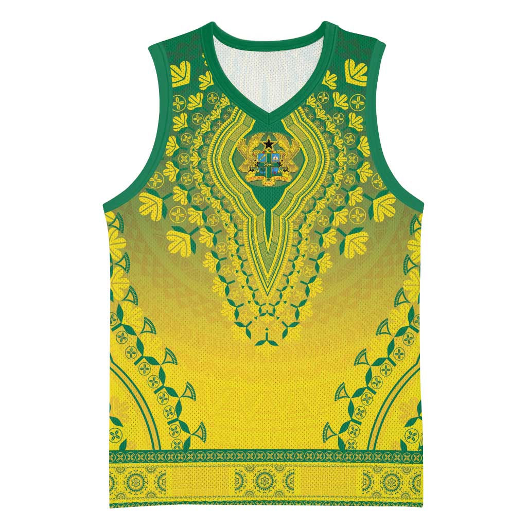 Personalized Afro Ghana Basketball Jersey African Dashiki Style - African Pride