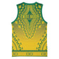 Personalized Afro Ghana Basketball Jersey African Dashiki Style - African Pride