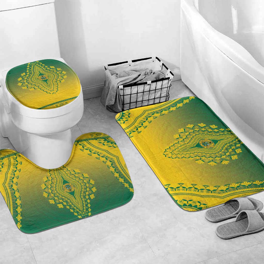 Ghana African Dashiki Bathroom Set