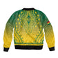 Personalized Afro Ghana Bomber Jacket African Dashiki Style - African Pride